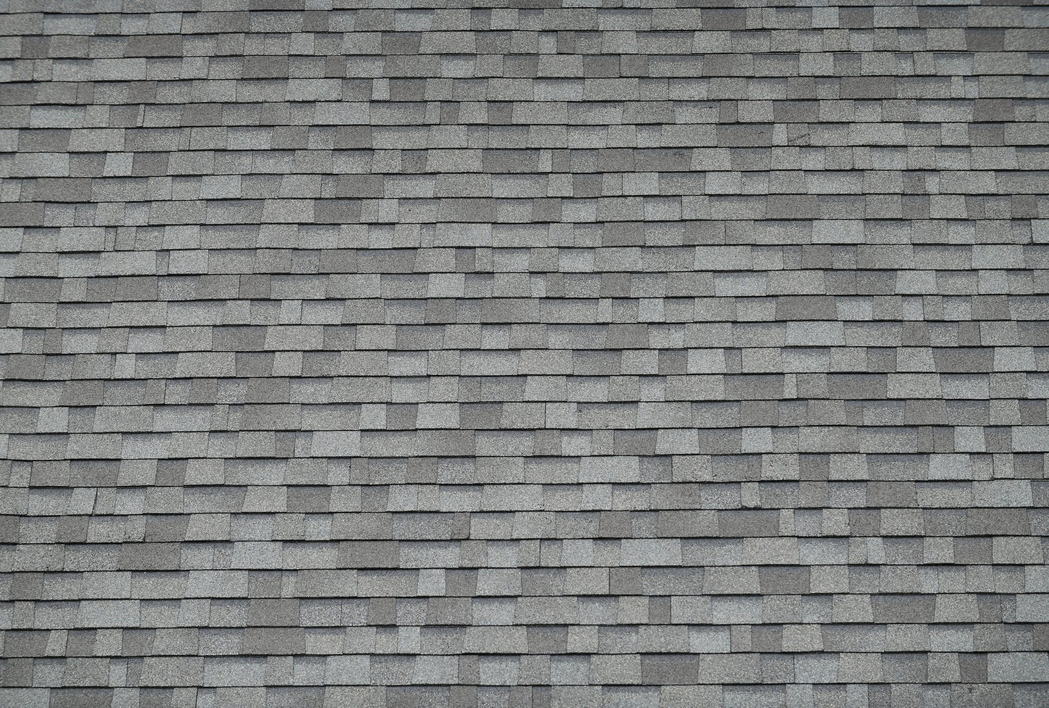 close up on new roof shingle